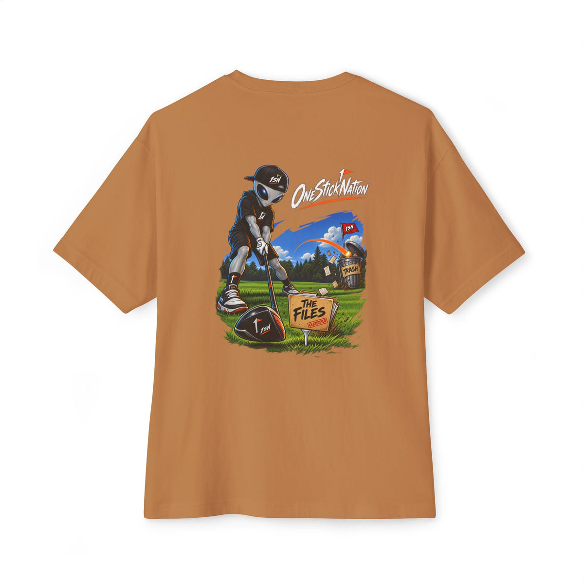 OneStickNation — The Files Oversized Boxy Tee