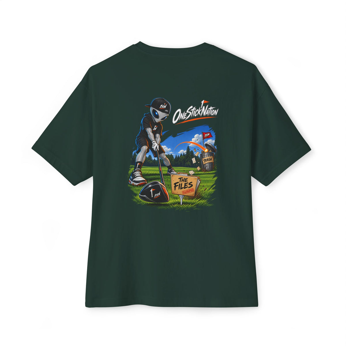 OneStickNation — The Files Oversized Boxy Tee