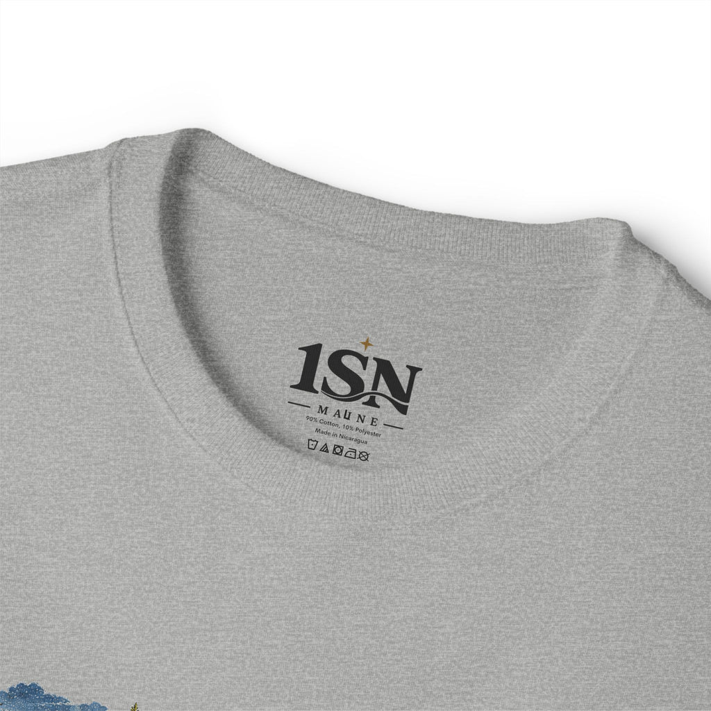 Vacationland Maine Graphic Tee — Scenic Seasons Landscape Shirt