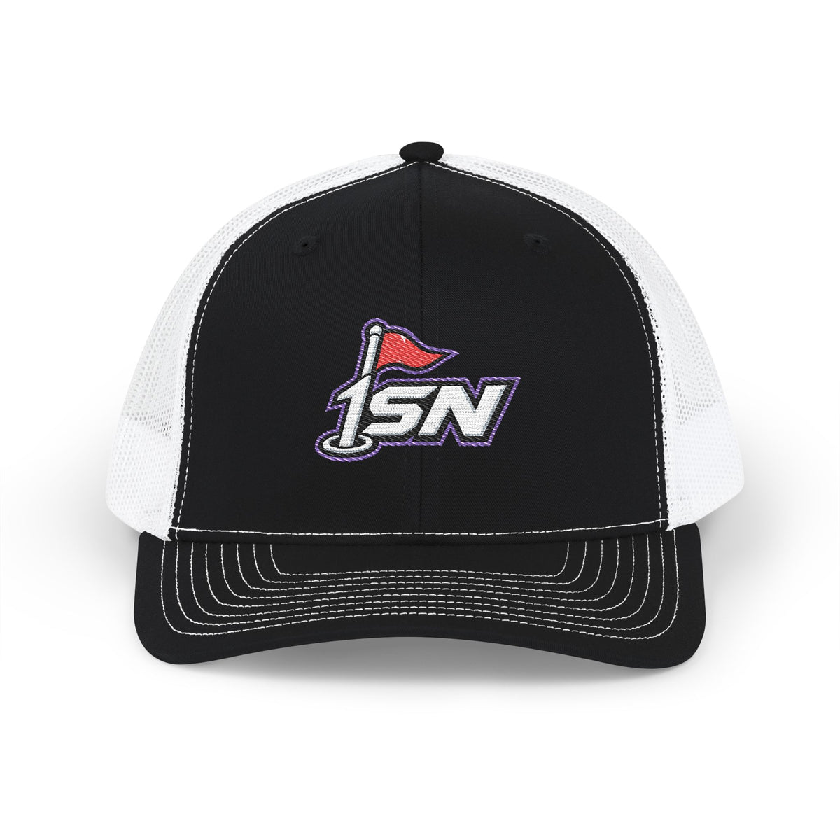 1SN Flag Logo Trucker Cap