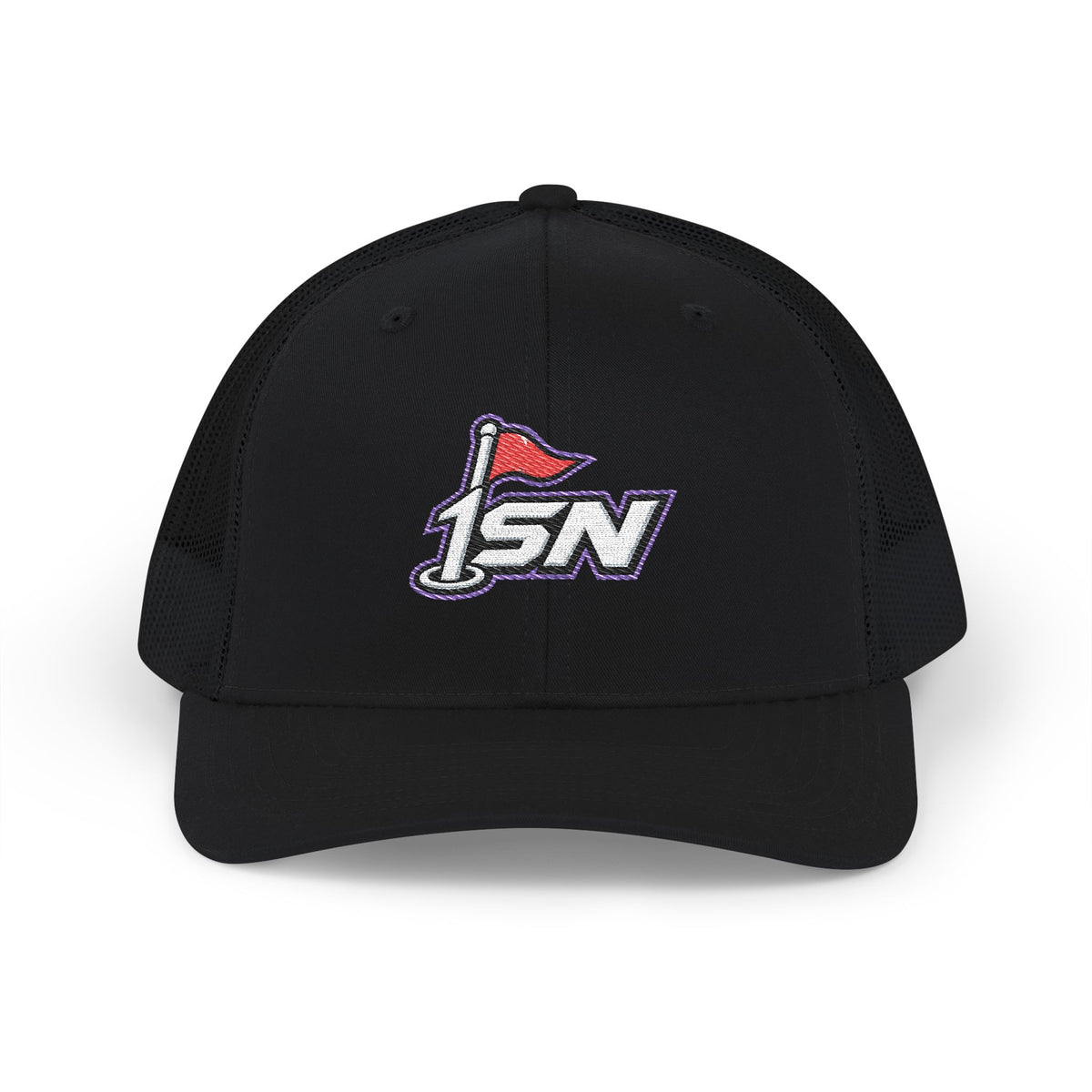 1SN Flag Logo Trucker Cap