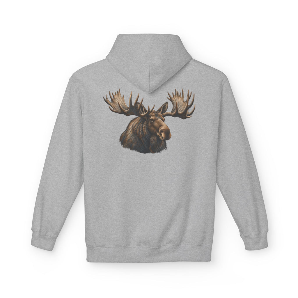 Maine Moose Logo Hoodie — 1SN Graphic Pullover