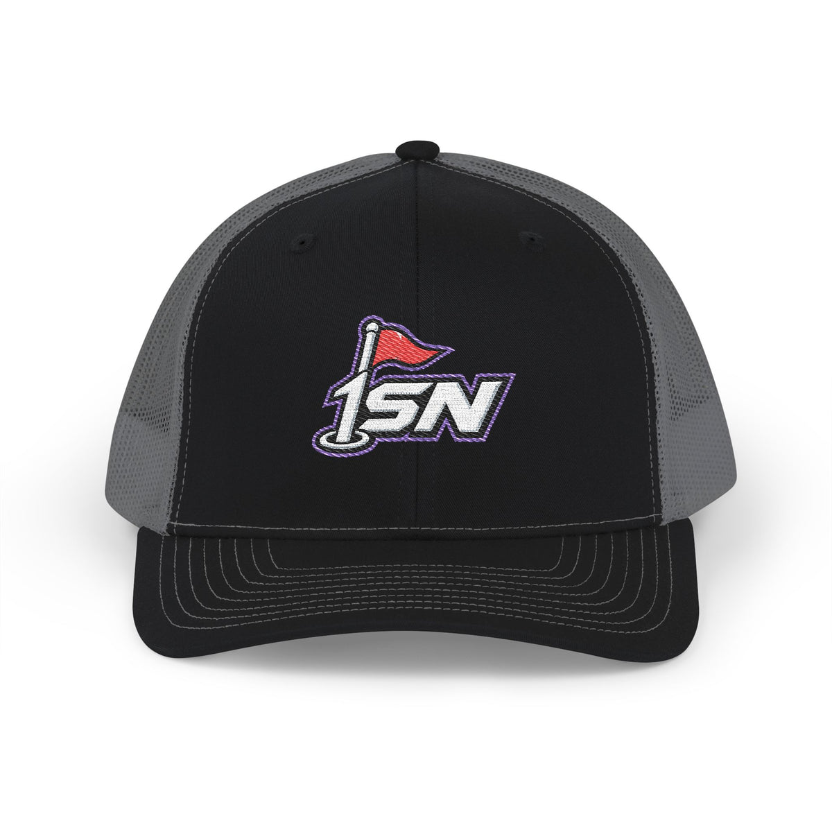 1SN Flag Logo Trucker Cap