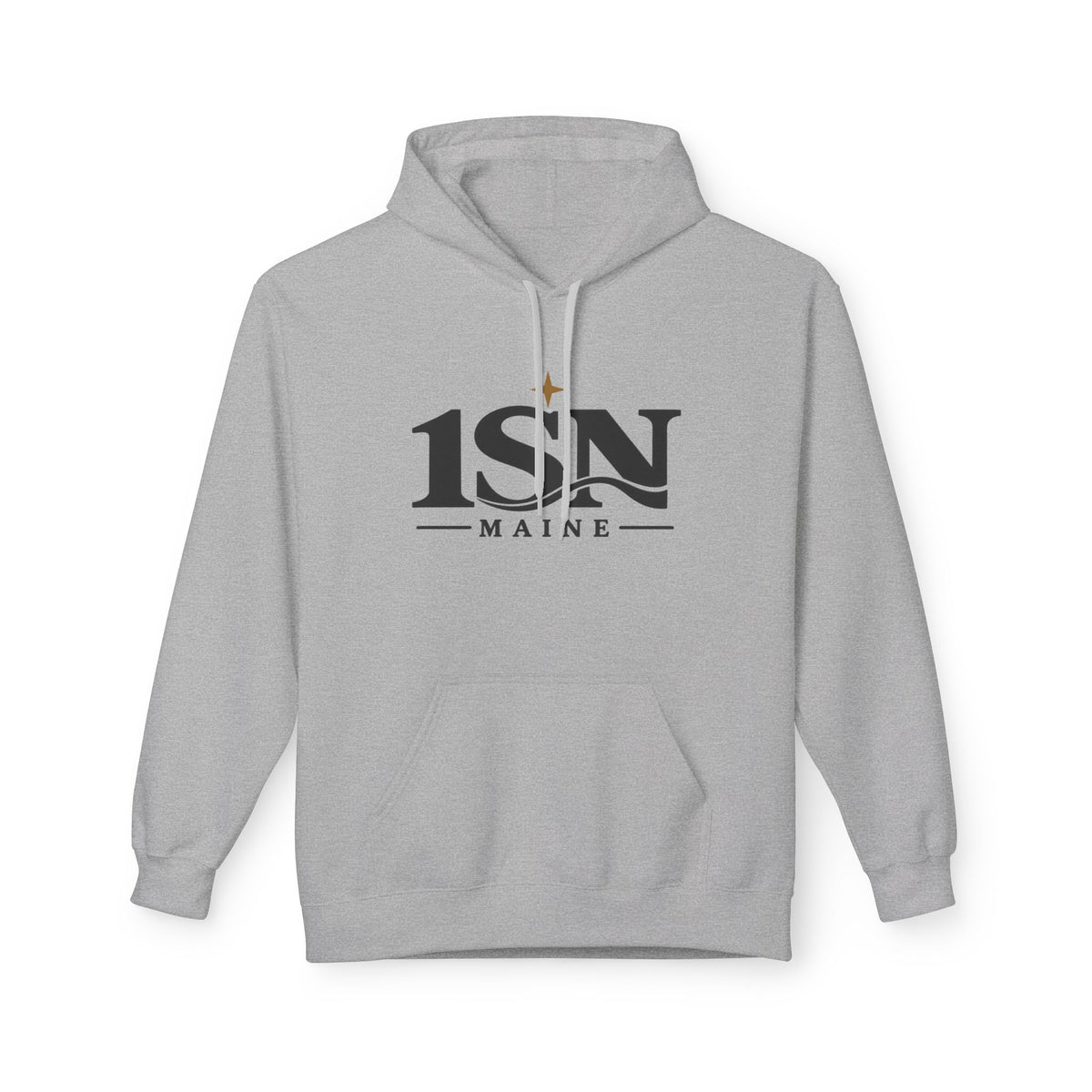 Maine Moose Logo Hoodie — 1SN Graphic Pullover