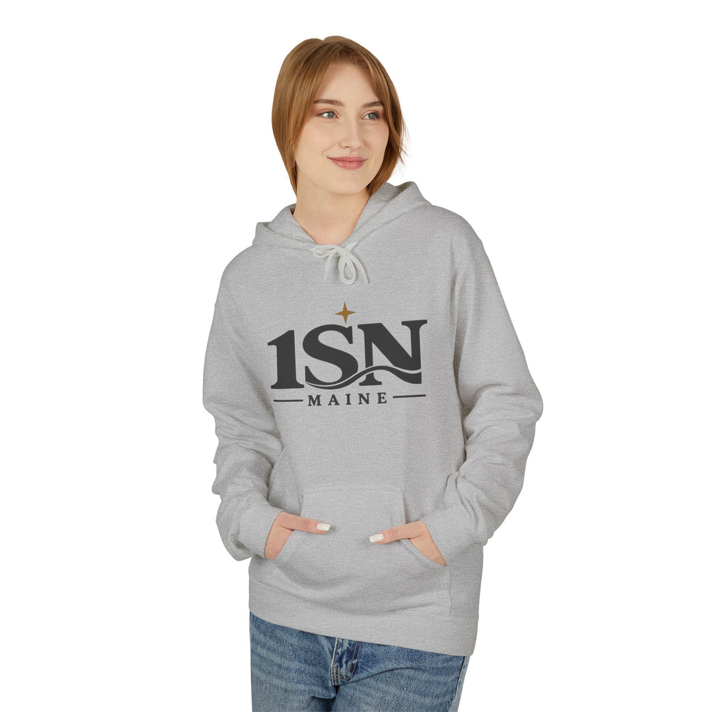 Maine Moose Logo Hoodie — 1SN Graphic Pullover