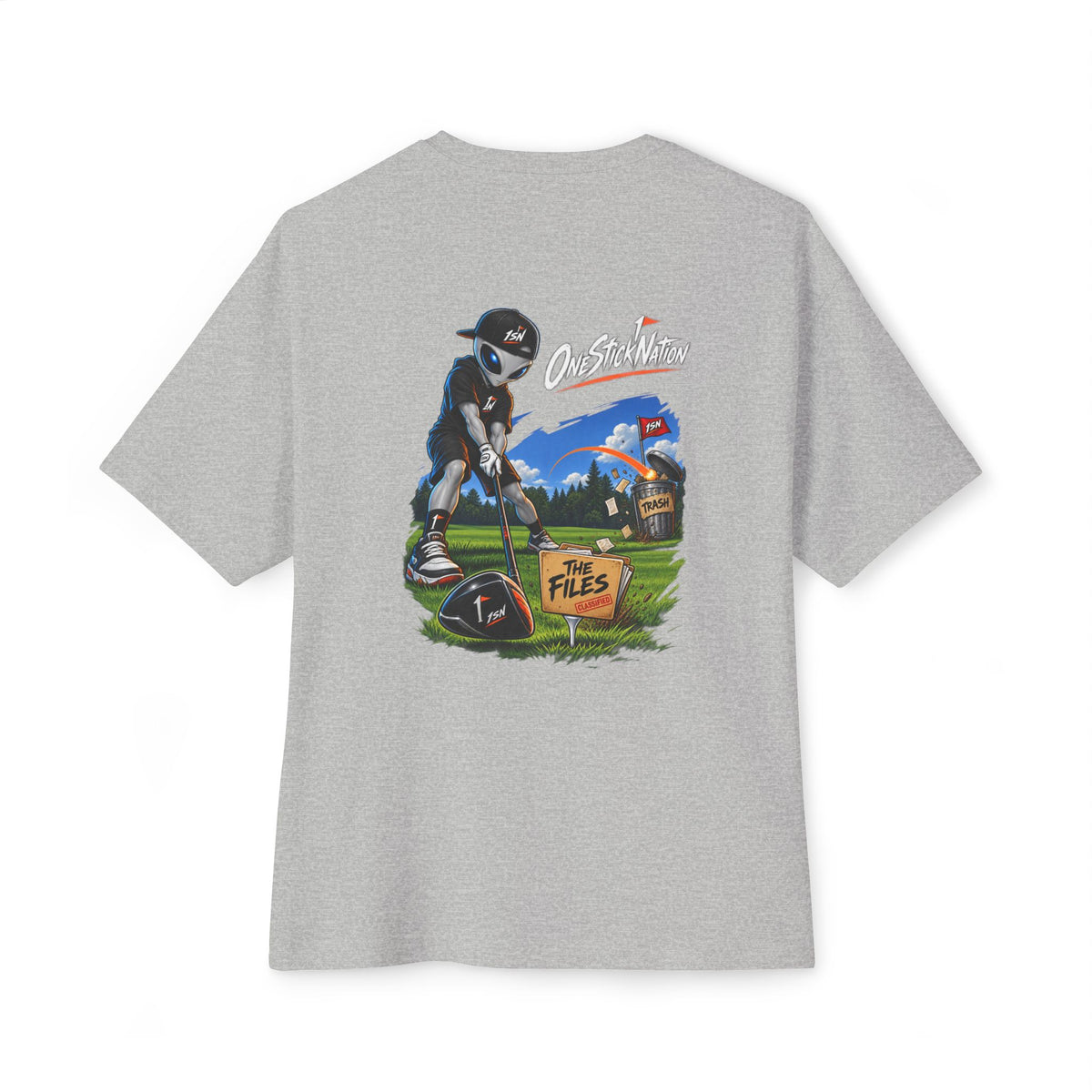 OneStickNation — The Files Oversized Boxy Tee