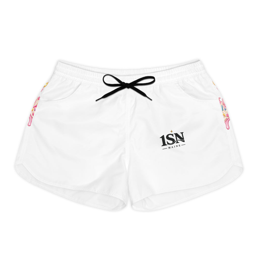 Birthday Candle Drip Shorts — Women's Casual Celebration Shorts