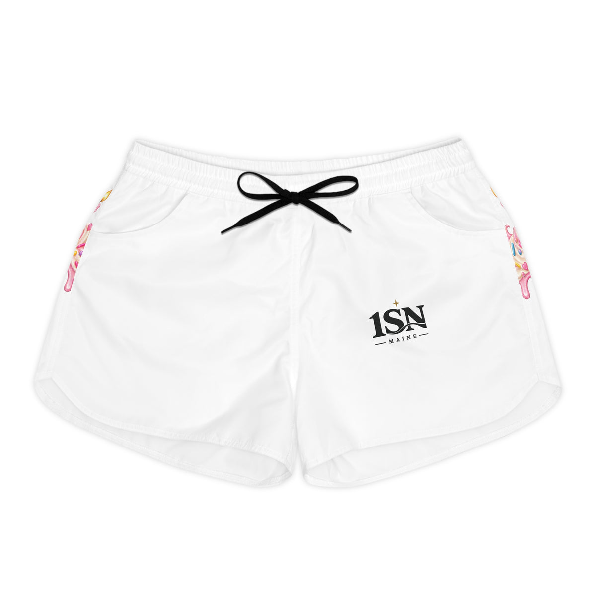 Birthday Candle Drip Shorts — Women's Casual Celebration Shorts