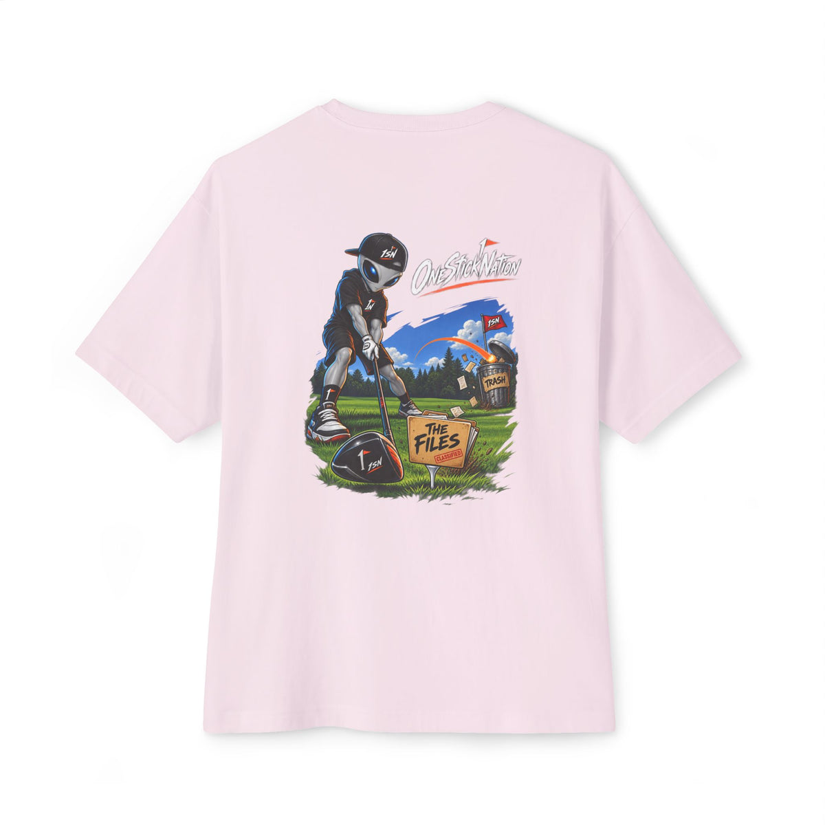 OneStickNation — The Files Oversized Boxy Tee
