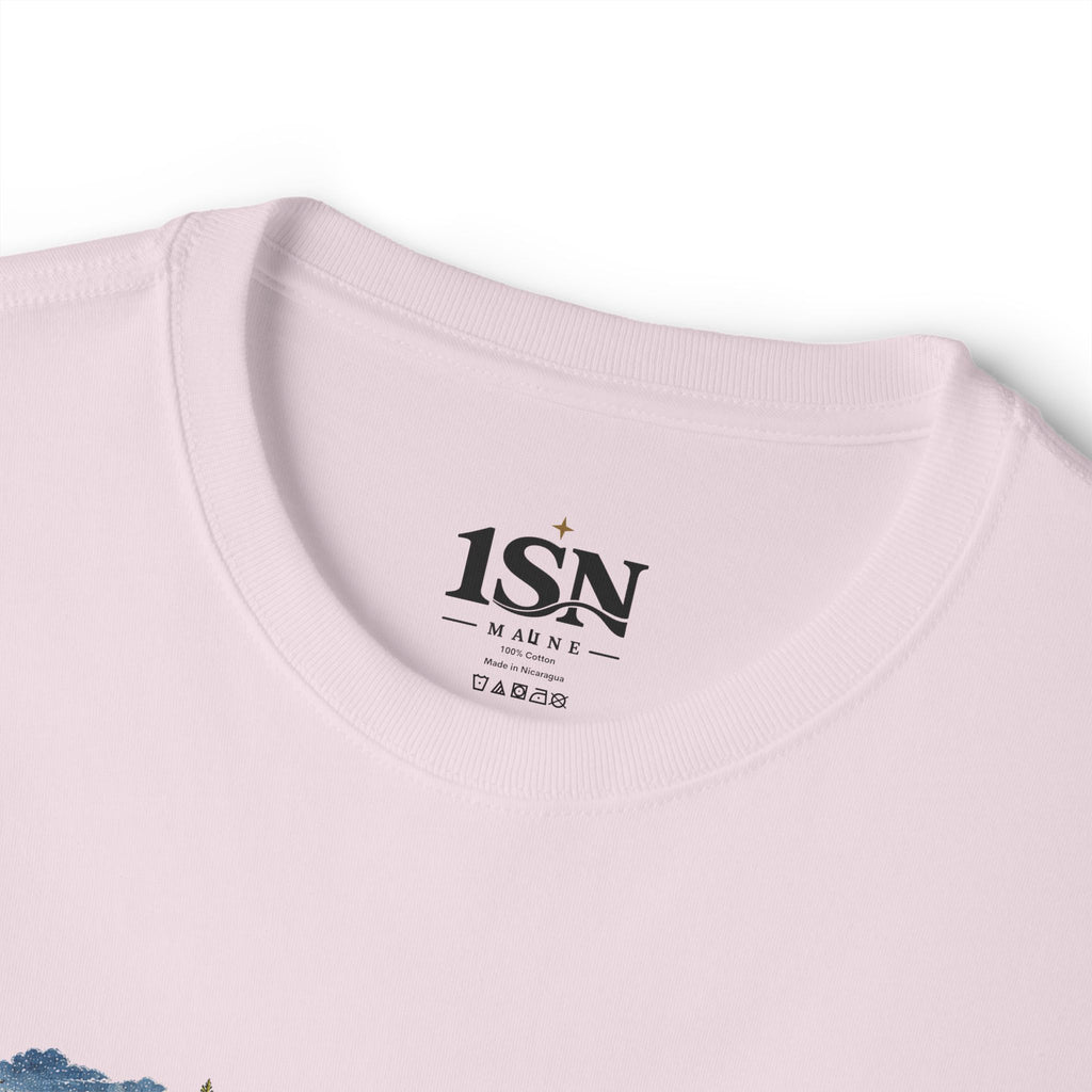 Vacationland Maine Graphic Tee — Scenic Seasons Landscape Shirt