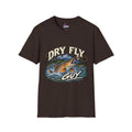 Dry Fly Guy T-Shirt — Vintage Trout Fly Fishing Graphic Tee