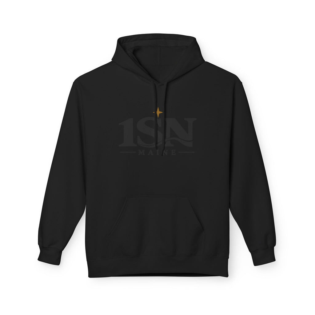 Maine Moose Logo Hoodie — 1SN Graphic Pullover
