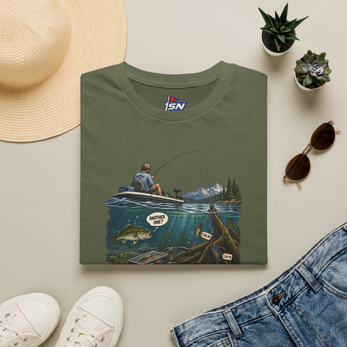 "It Was Only Supposed To Be One Cast..." Fishing Tee