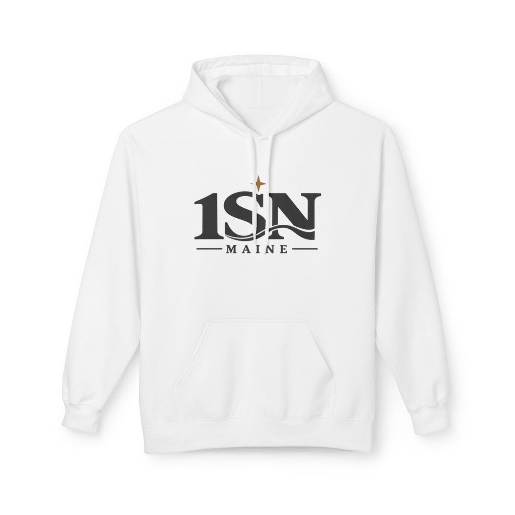 Maine Moose Logo Hoodie — 1SN Graphic Pullover