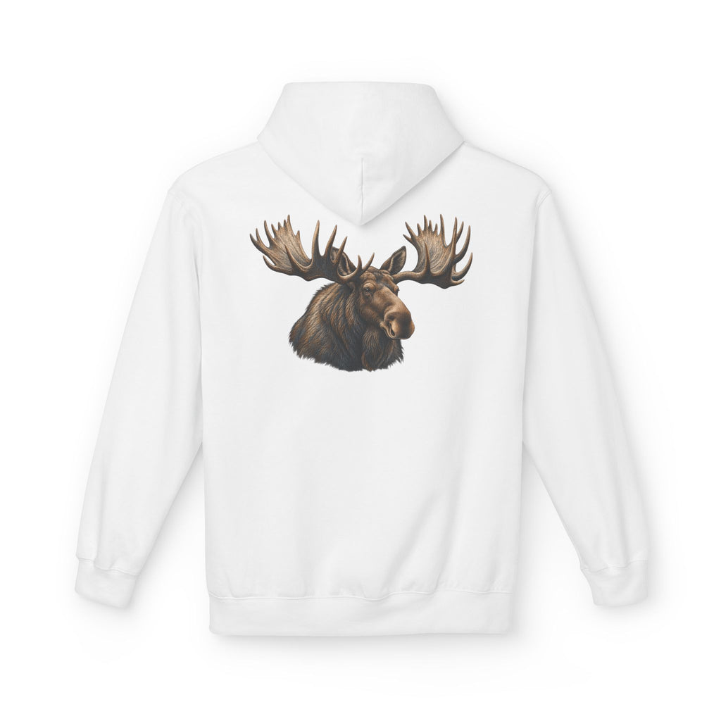 Maine Moose Logo Hoodie — 1SN Graphic Pullover