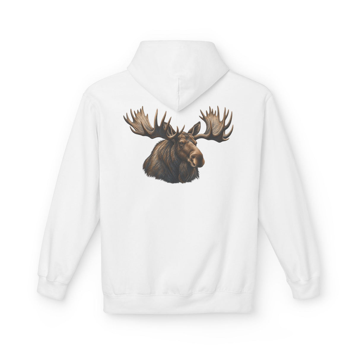 Maine Moose Logo Hoodie — 1SN Graphic Pullover